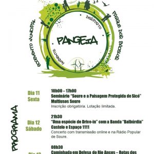 PANGEIA – 2020 FESTIVAL DA JUVENTUDE DE SOURE ESTE FIM-DE-SEMANA