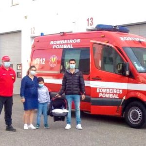 Bombeiros De Pombal Fazem Parto Bem-sucedido Em Ambulância, Da Menina Matilde