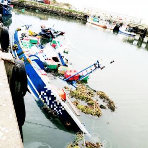 Barco Atracado No Porto De Pesca Da Figueira Da Foz Afundou Sem Provocar Vítimas