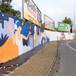 Autarquia Pombalense Pinta Mural Junto Ao IC2 Para Incentivar Visitas Turísticas
