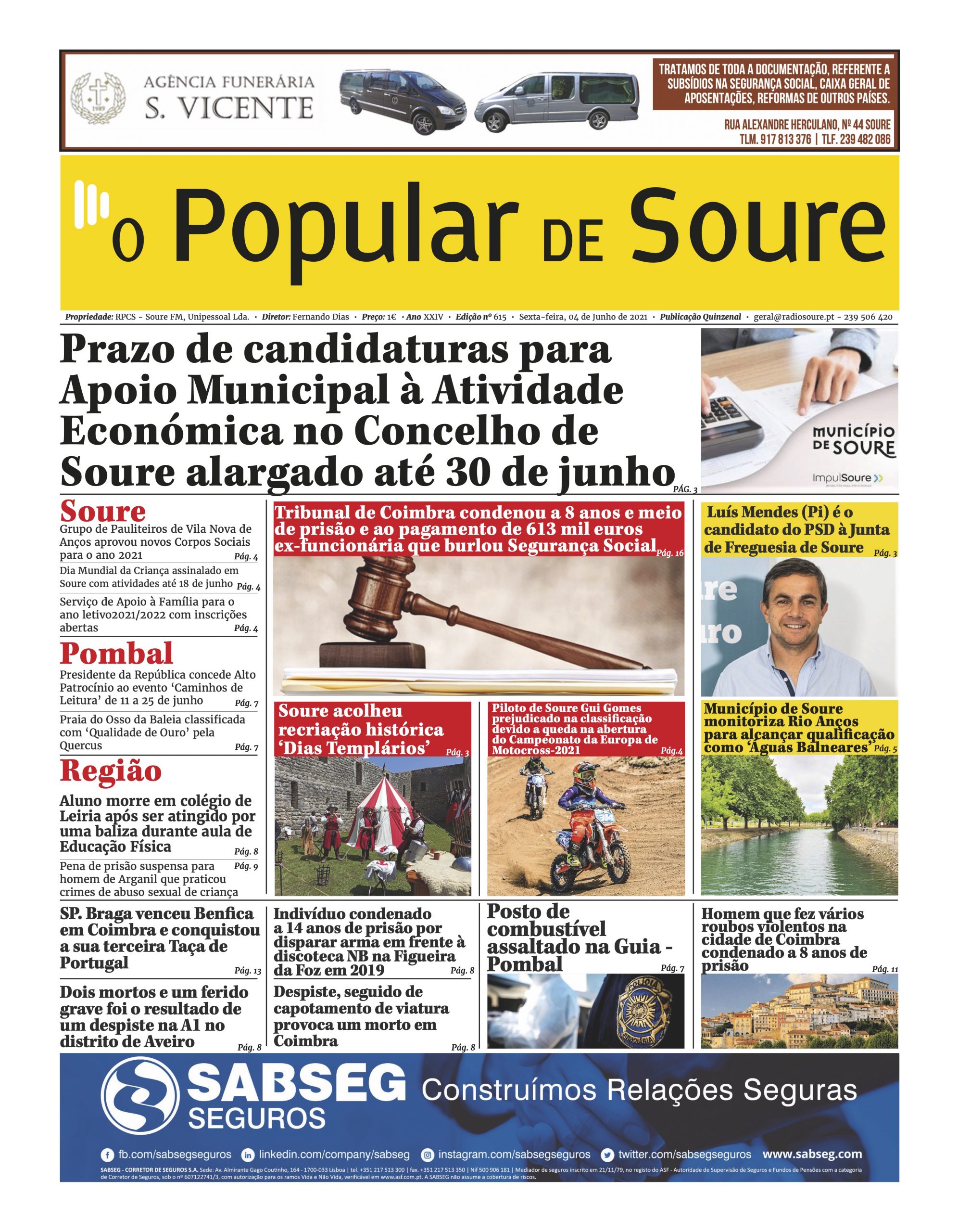 JORNAL “O POPULAR DE SOURE” Nº 615