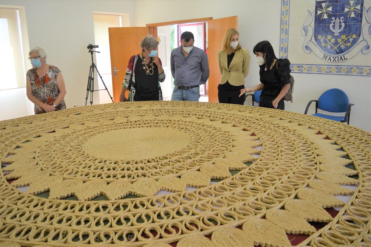Pombal Mostra Carpete ‘gigante’ Produzida Com Bracejo Em Aldeia De Torres Vedras