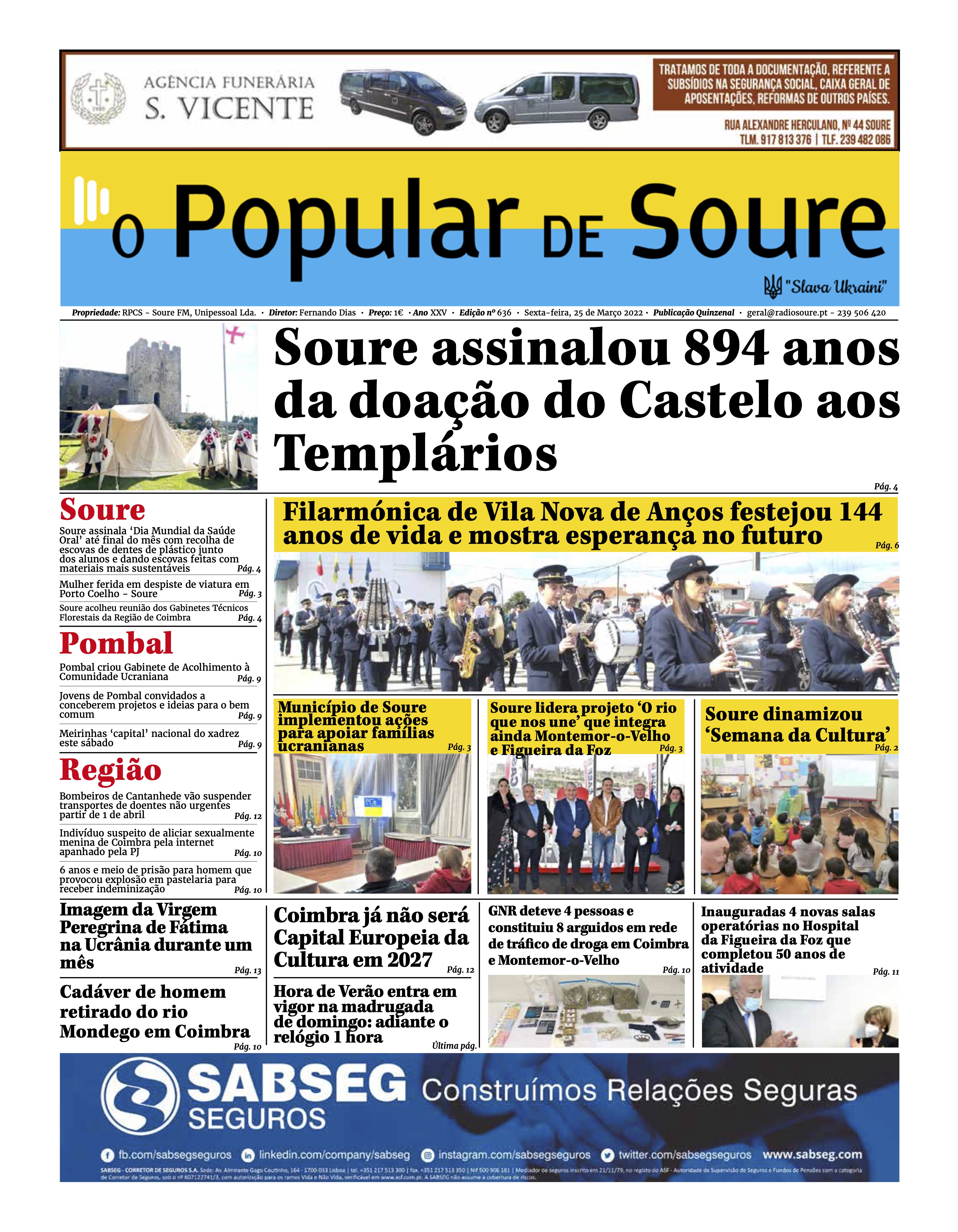 JORNAL “O POPULAR DE SOURE” Nº 636