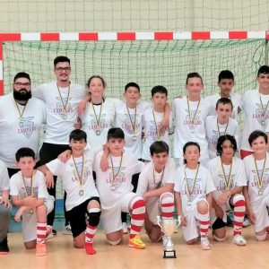 Equipa De Infantis Do GD Ulmeirense Sagrou-se Campeã Distrital De Futsal AFC