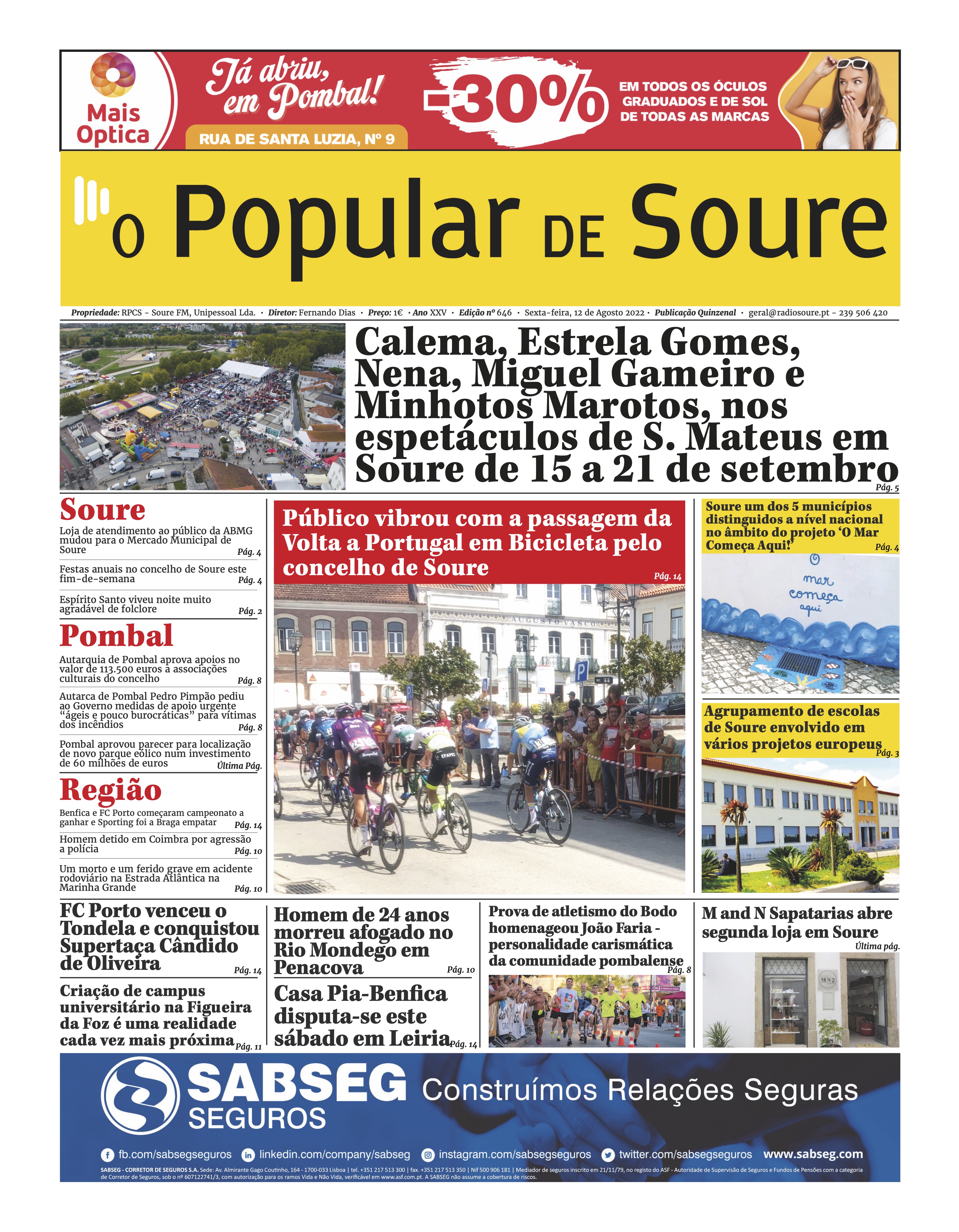 JORNAL “O POPULAR DE SOURE” Nº 646