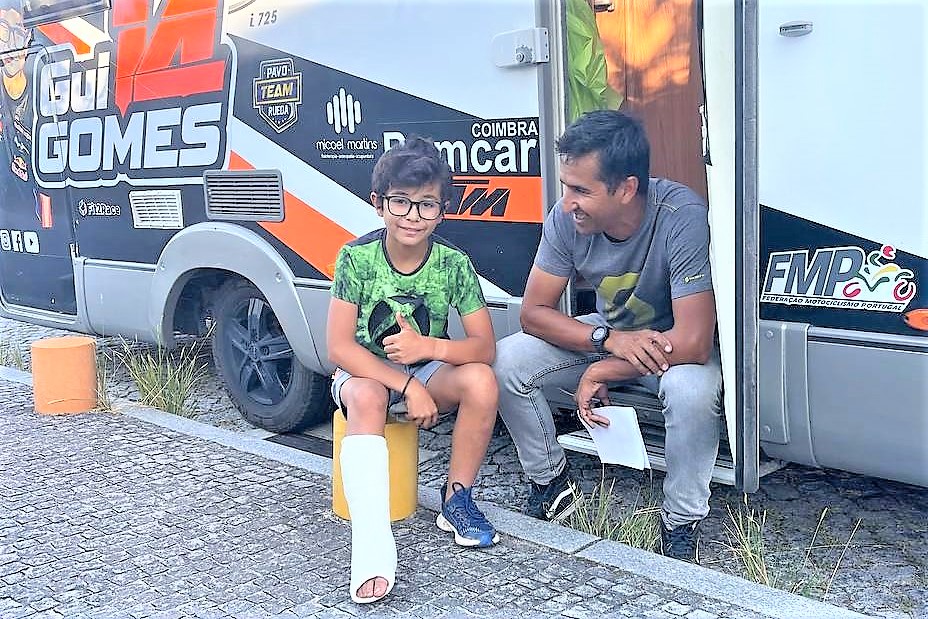 Piloto De Soure Guilherme Gomes De Fora Da última Jornada Do Nacional De Supercross Devido A Lesão