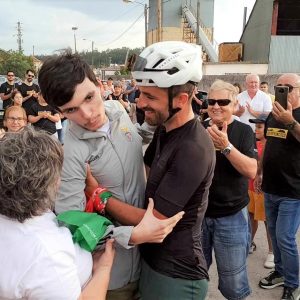 Anthony Caetano Cumpriu A Promessa Com êxito: Viajou 1.800 Kms De Bicicleta Desde A Suíça Até Soure Pela Causa Solidária ‘Juntos Pelo Francisco