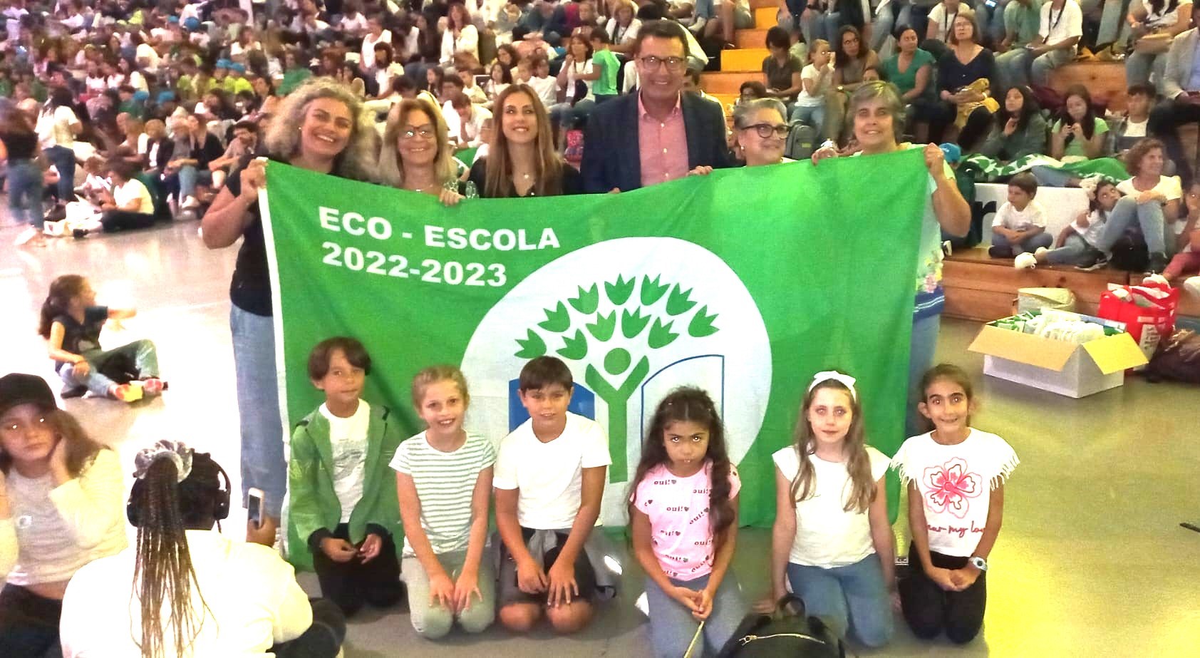 Escolas De Soure Distinguidas Em Braga No Dia Das Bandeiras Verdes | Galardão Eco-Escolas 2023