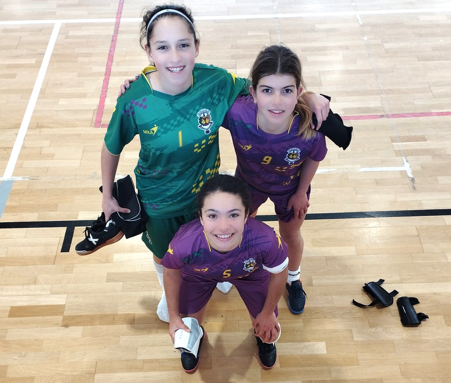 Norte Soure Com 3 Atletas Que Se Destacaram Na Seleção Distrital Feminina Sub-17 De Coimbra