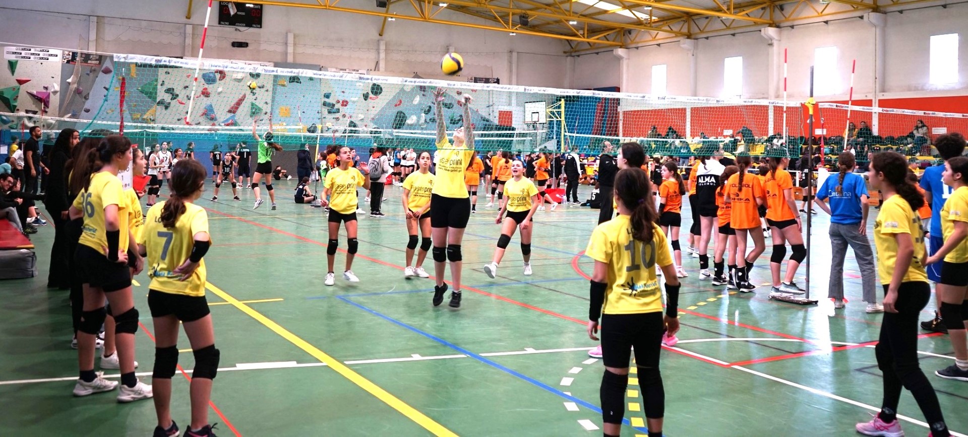 Encontro Inter-Regional De Voleibol Na Categoria De Minis Em Soure Juntou 300 Atletas